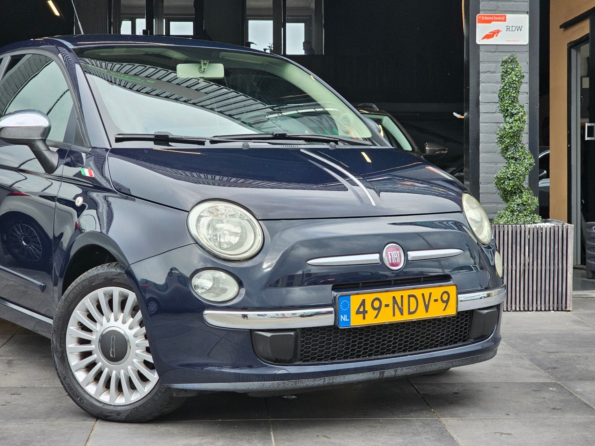 Fiat 500 1.2 Pop|NAP|Airco|El.Ramen|PDC|Lage KM|Start/Stop, Auto's, Fiat, Voorwielaandrijving, Euro 5, 4 cilinders, Leder en Stof
