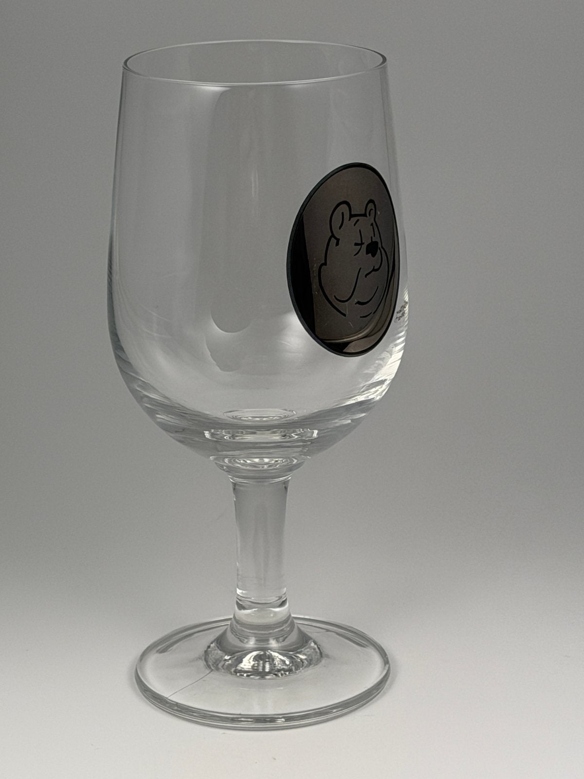 Marten Toonder – Olivier B. Bommel wijnglas / glas – 1996, Verzamelen, Ophalen, Olivier B, Bommel en Tom Poes, Nieuw, Gebruiksvoorwerp