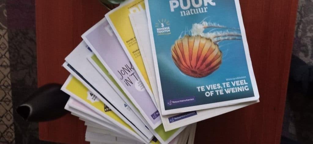 Puur Natuur tijdschriften 33 stuks., Verzamelen, Ophalen, 1980 tot heden, Nederland, Tijdschrift
