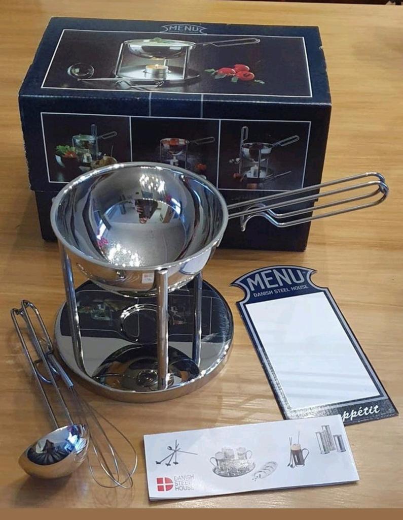 Nieuwe Danish Steelhouse fondueset - Compleet in doos, Ophalen of Verzenden, Nieuw, Fondueset