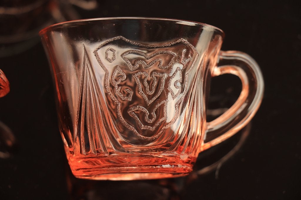 Luminarc Rosaline kopjes, Antiek en Kunst, Antiek | Glas en Kristal, Ophalen of Verzenden