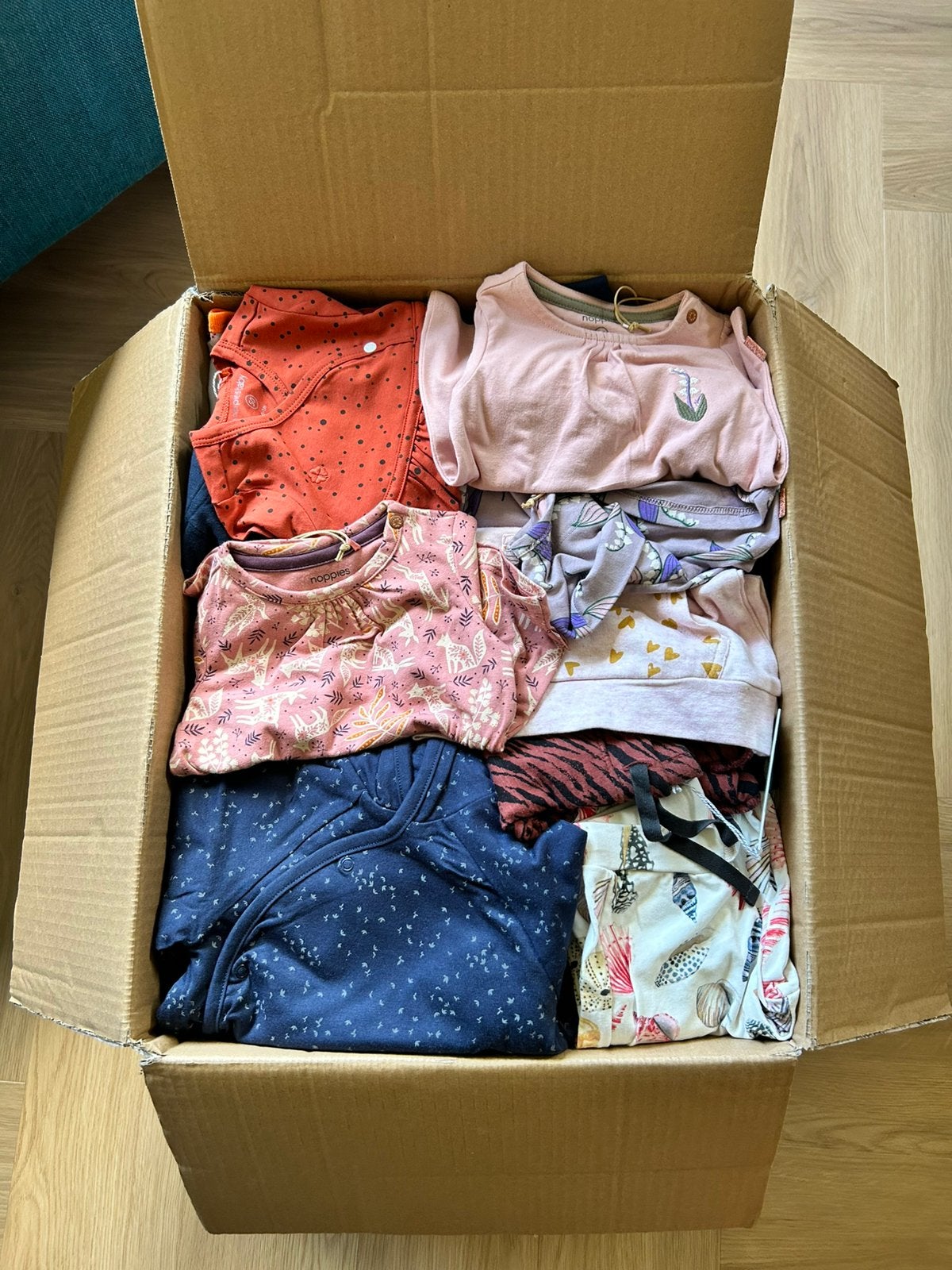 105 stuks nieuwe babykleding o.a. Noppies/feetje, Kinderen en Baby's, Ophalen of Verzenden, Nieuw, Maat 56