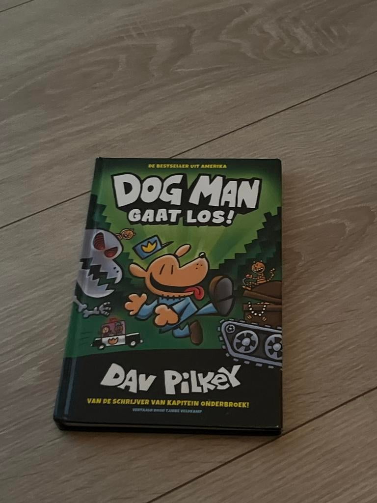 Dogman gaat los, Boeken, Kinderboeken | Jeugd | onder 10 jaar, Ophalen of Verzenden, Gelezen, Fictie algemeen
