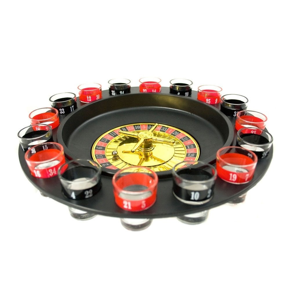 Shot roulette - drankspel, Hobby en Vrije tijd, Gezelschapsspellen | Bordspellen, Vijf spelers of meer, Ophalen of Verzenden, Nieuw