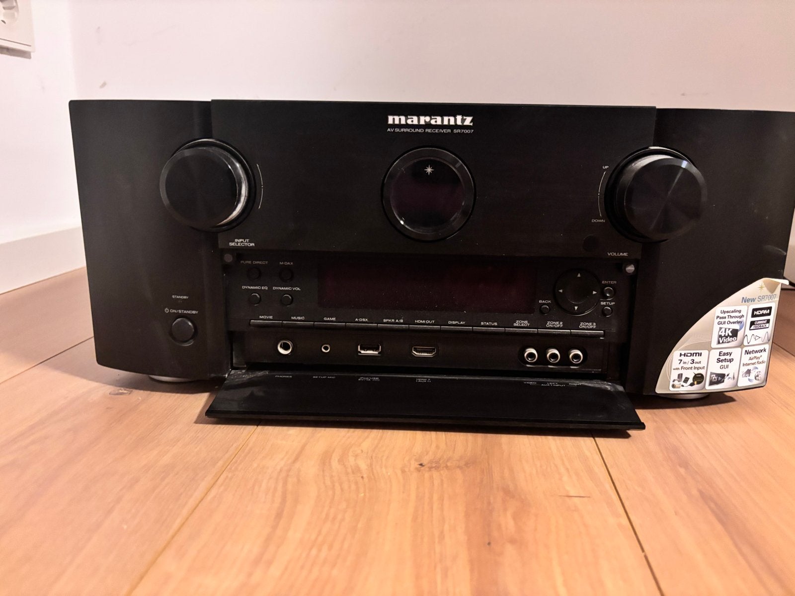 Marantz SR7007 AV Surround Receiver, Audio, Tv en Foto, Versterkers en Receivers, Marantz, Gebruikt, Ophalen of Verzenden, 120 watt of meer