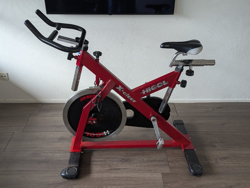 HICOL X-Ciser spinningfiets – volledig werkend, Sport en Fitness, Ophalen, Gebruikt, Spinningfiets, Metaal