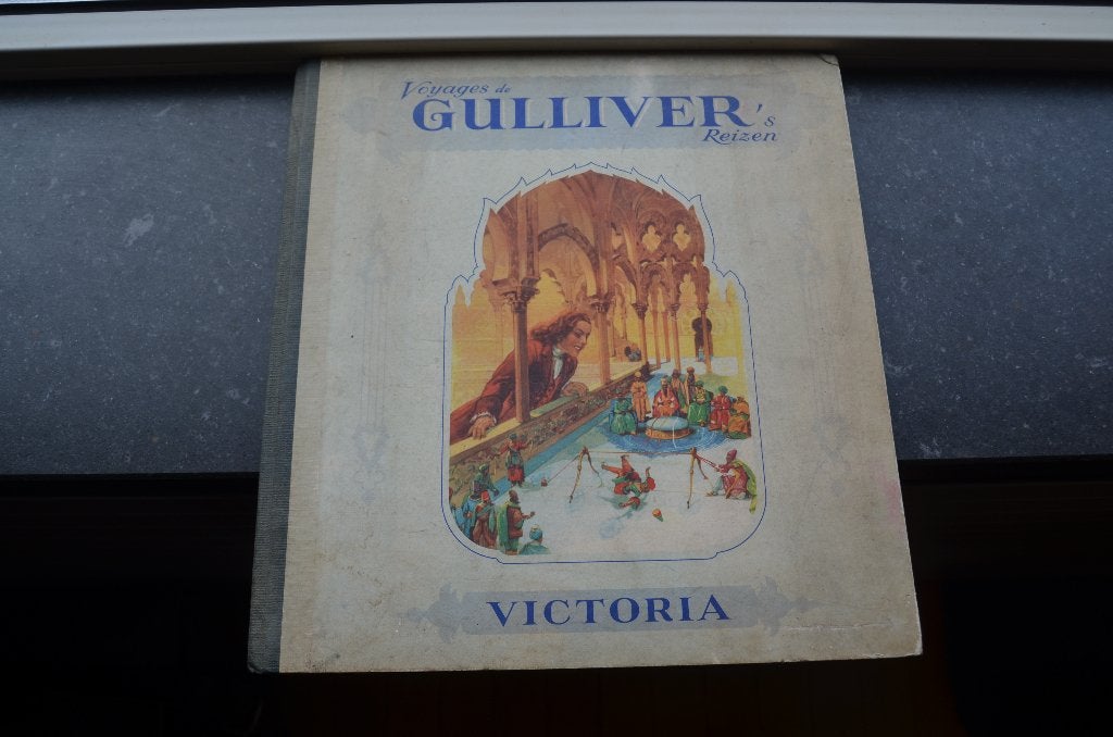 Gulliver's reizen Victoria Biscuits Brussel, Ophalen of Verzenden, Gelezen, Plaatjesalbum