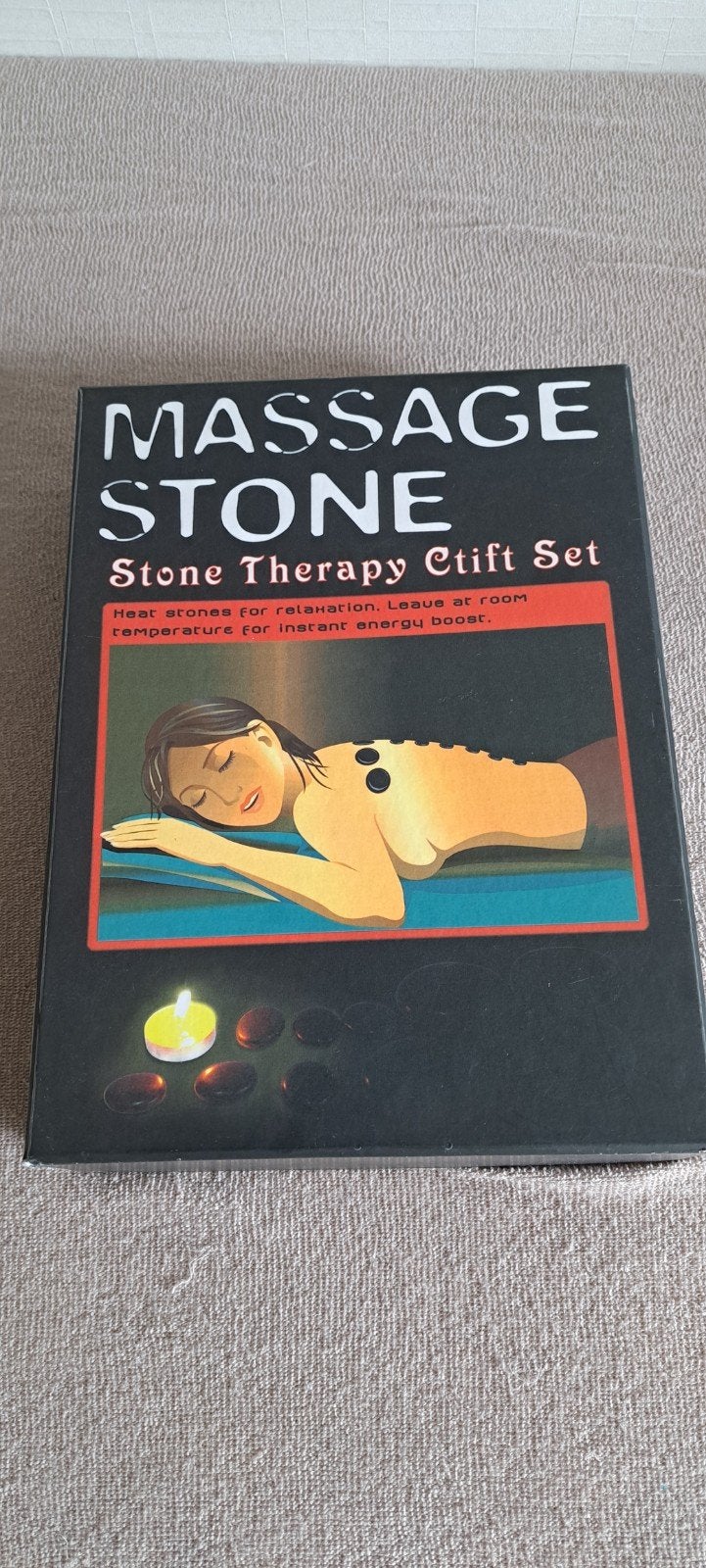 hot stone massage set, Verzenden, Zo goed als nieuw