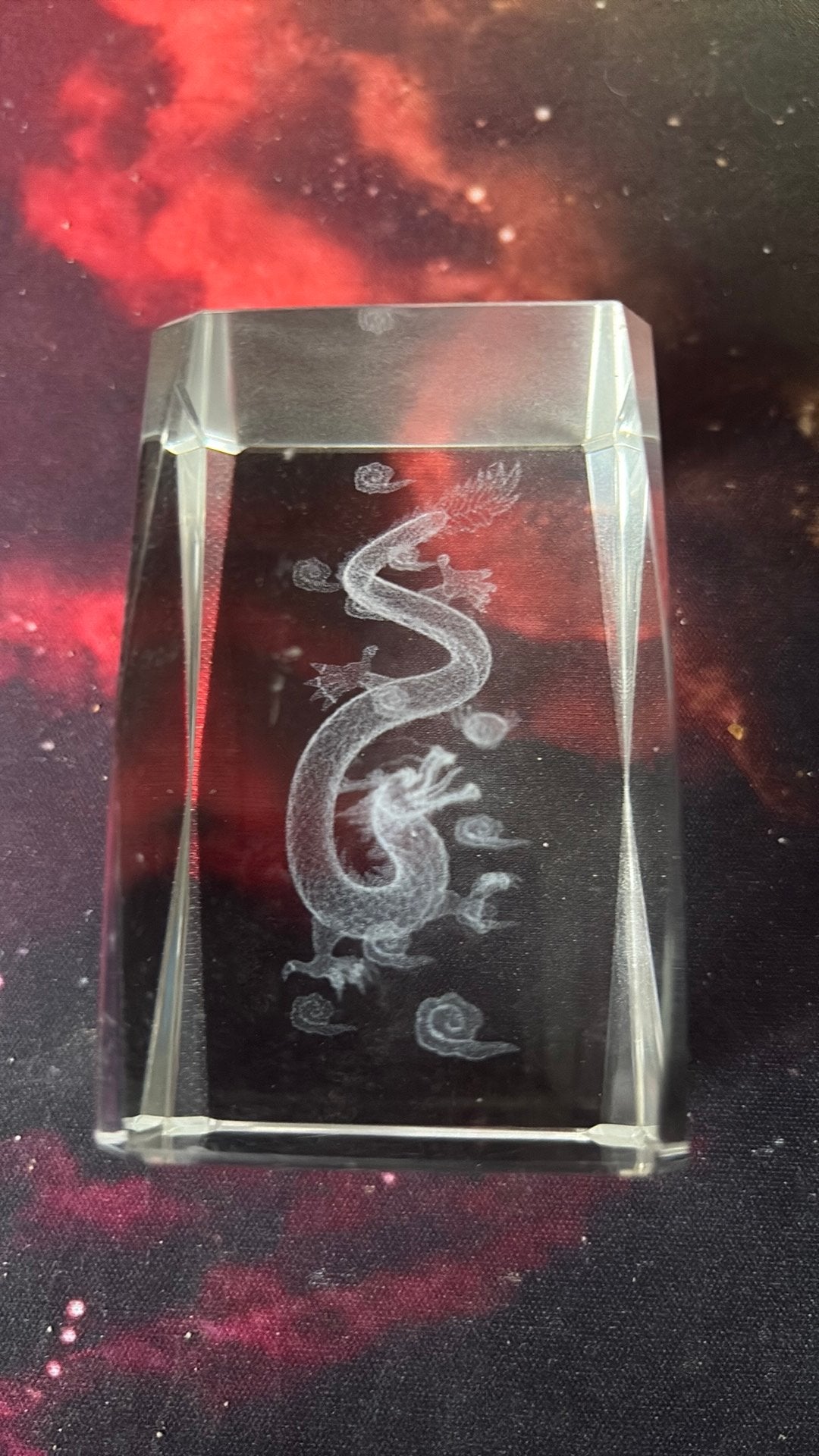Glazen Draak Decoratie - Uniek en Gedetailleerd, Ophalen, Zo goed als nieuw, Glas, Overige stijlen