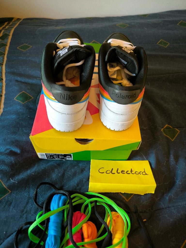Nike sb dunk low polaroid 47.5 eu 13 us, Nike SB, Overige kleuren, Ophalen of Verzenden, Sneakers of Gympen