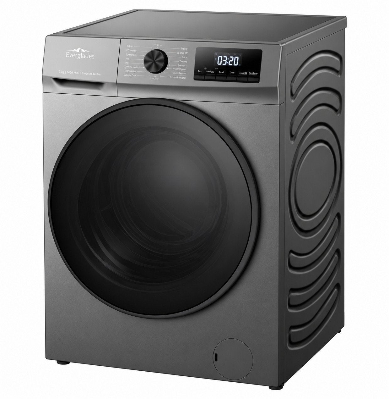 Everglades Wasmachine - Zo goed als nieuw, Ophalen, Energieklasse A of zuiniger, Zo goed als nieuw, Voorlader