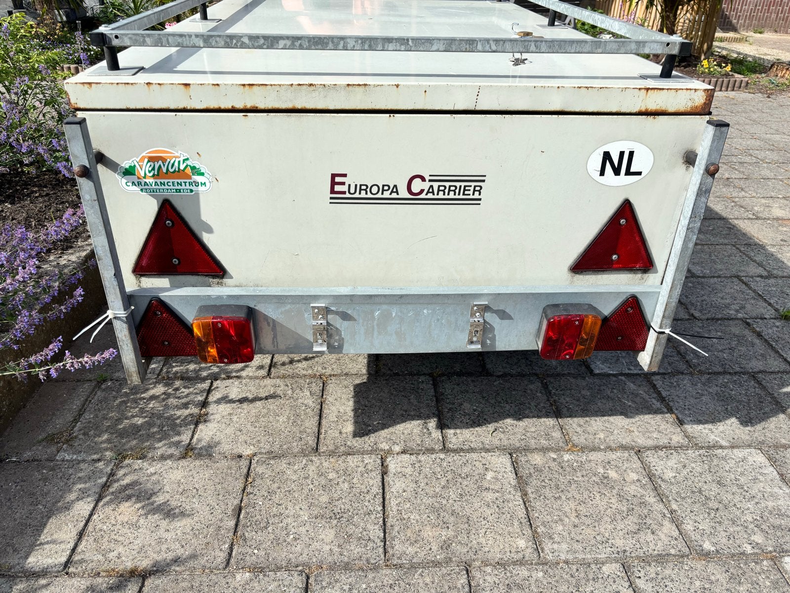 Europa Carrier Aanhangwagen - Compact en Handig, Auto diversen, Aanhangers en Bagagewagens, Ophalen, Gebruikt