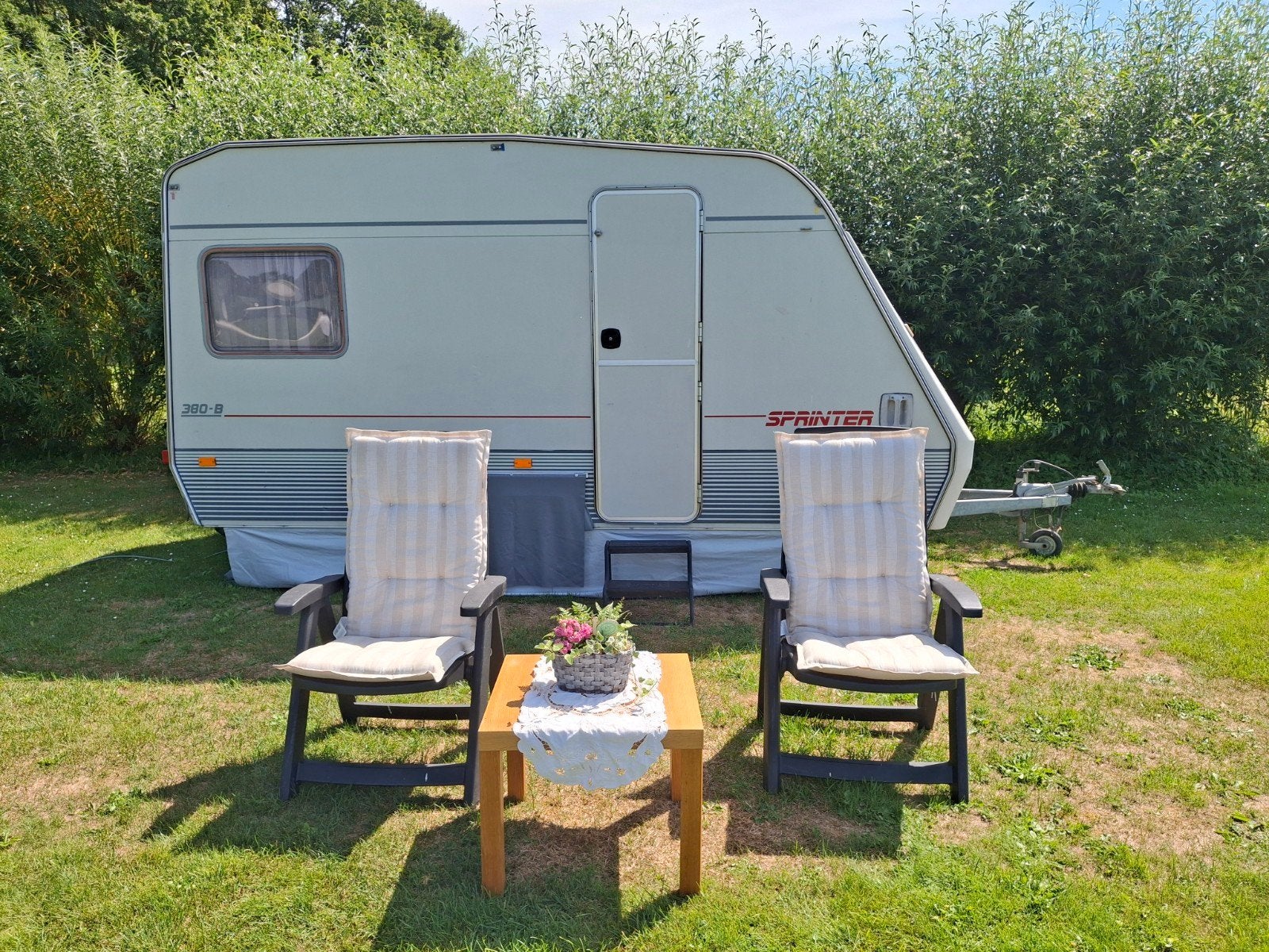 Beyerland Sprinter 380-B Caravan - Compact en Compleet, Caravans en Kamperen, Koelkast, Treinzit, Particulier, Tot en met 4