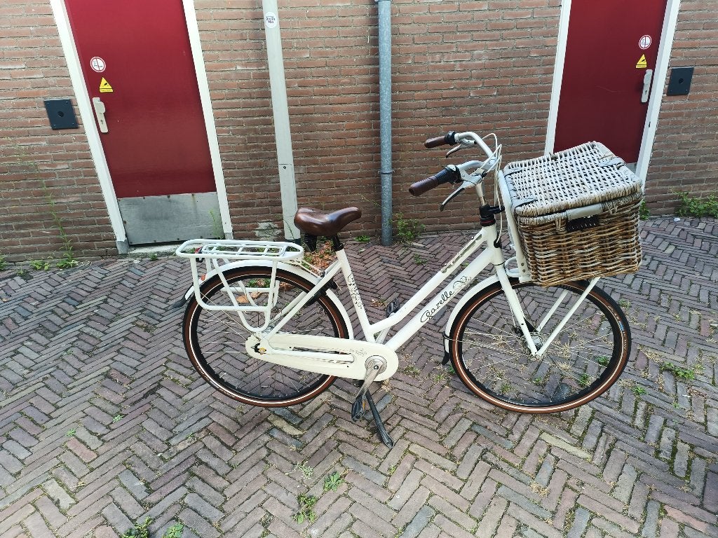 Gazelle Miss Grace wit, Ophalen, Versnellingen, Gazelle, Trommelrem
