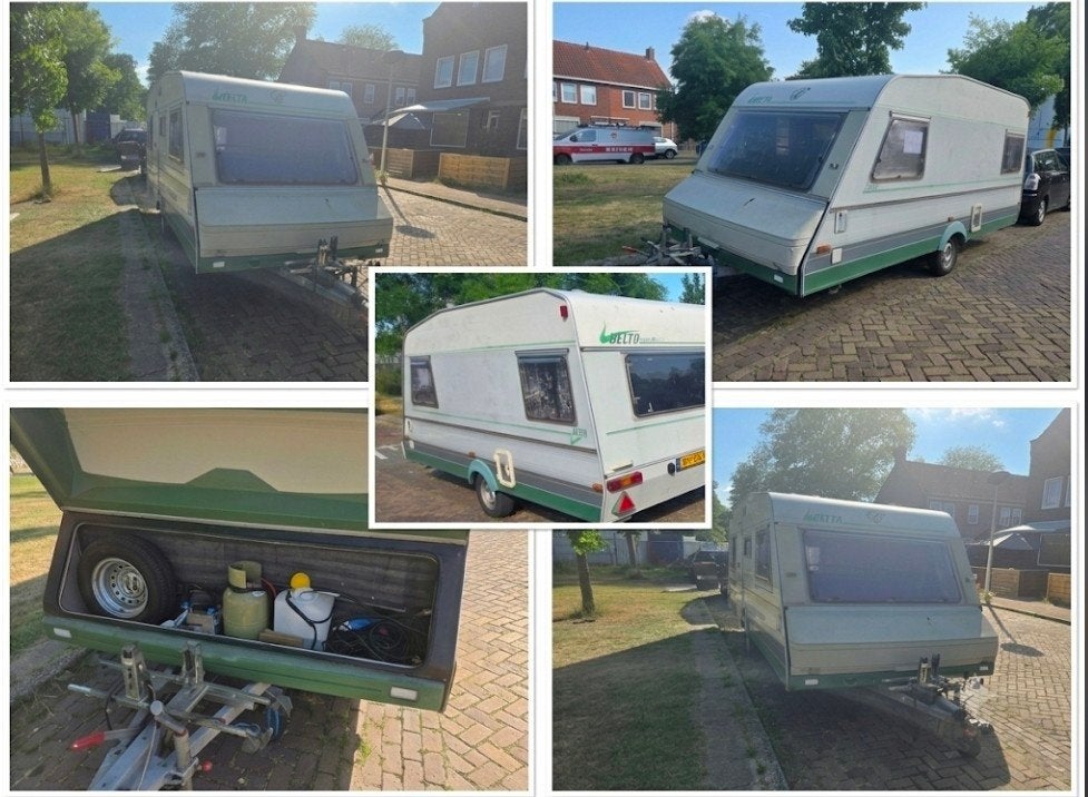 Delta 4600 CT caravan, Caravans en Kamperen, Ophalen