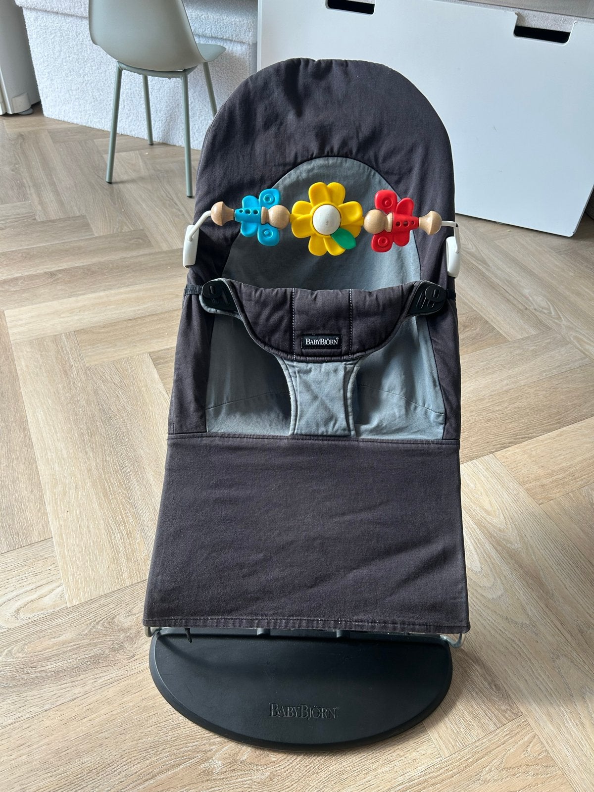 BabyBjörn Wipstoel met Speelboog - Gewassen, Kinderen en Baby's, Ophalen, Gebruikt, Wipstoel, Verstelbaar