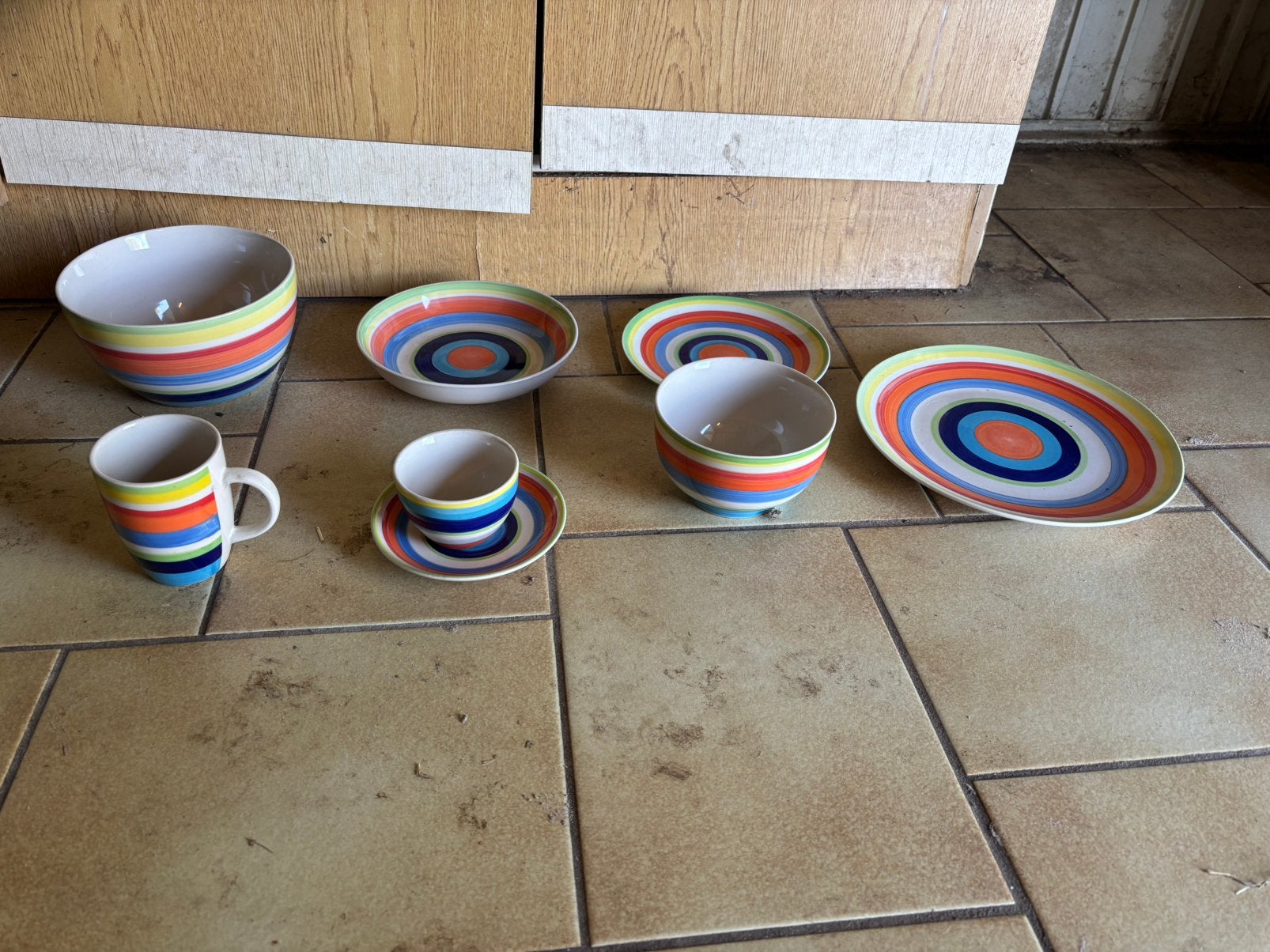 Zomers servies, Ophalen, Overige stijlen, Bord(en)