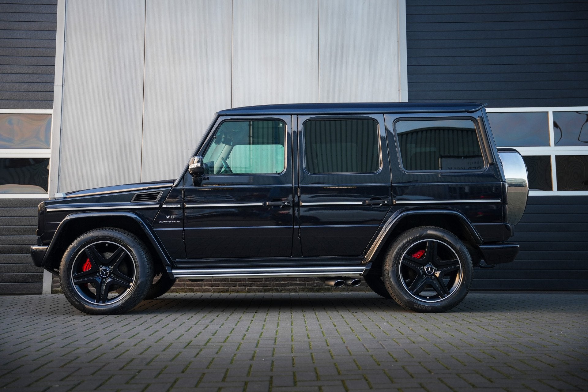 Mercedes-Benz G-Klasse AMG 55 K. 476 pk St.Wagon AMG-Sportpa, Auto's, Automaat, Gebruikt, G-Klasse, 7 stoelen