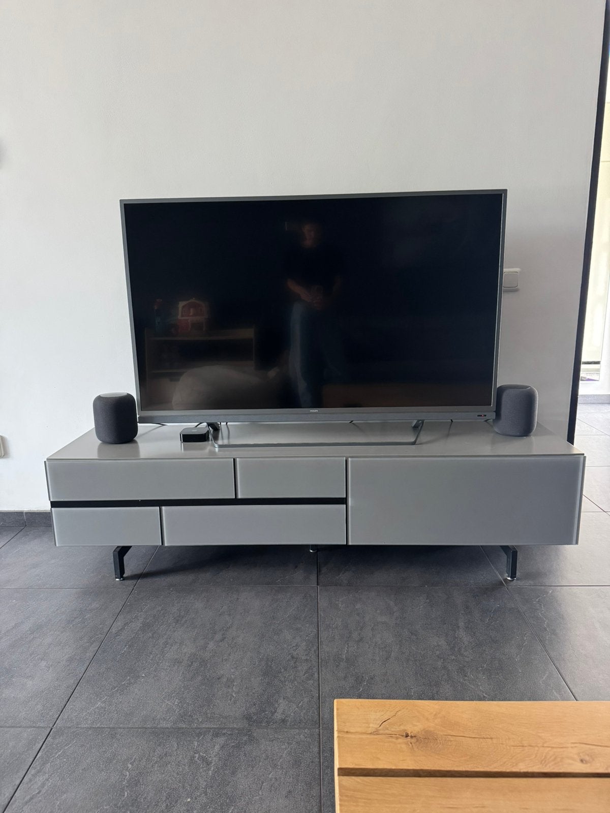 Televisiemeubel 170cm van Xooon passend bij dressoir, Ophalen, Gebruikt, 150 tot 200 cm, Minder dan 100 cm