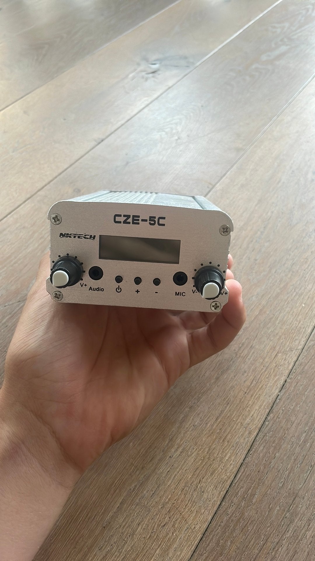 PLL FM radio zender 5 watt, Ophalen of Verzenden, Zo goed als nieuw, Zender
