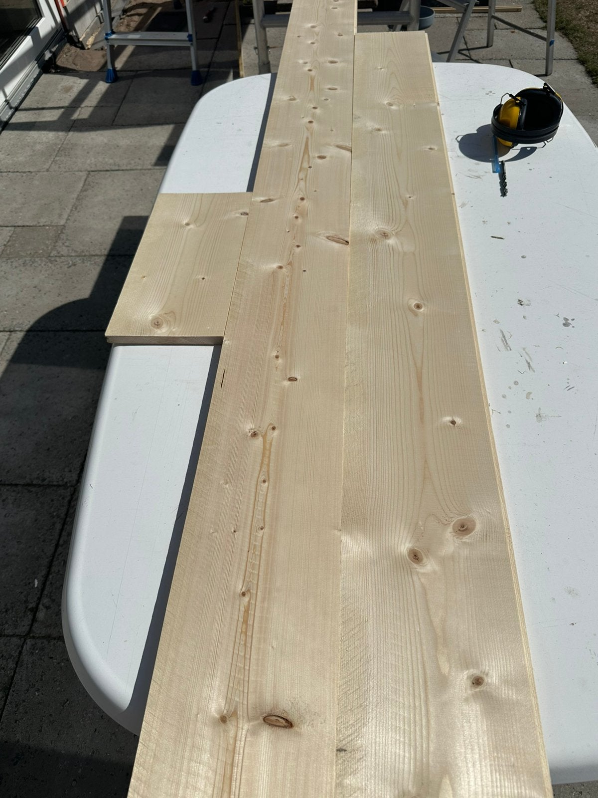 80 x vuren wanddelen/ veilingdelen 4,80 meter nieuw, Doe-het-zelf en Verbouw, Ophalen, Minder dan 25 mm, Nieuw, Plank
