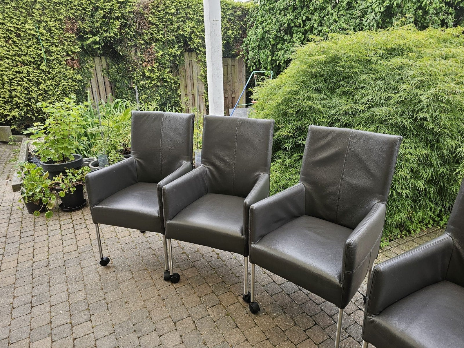 4 eetkamerstoelen, Huis en Inrichting, Stoelen, Ophalen