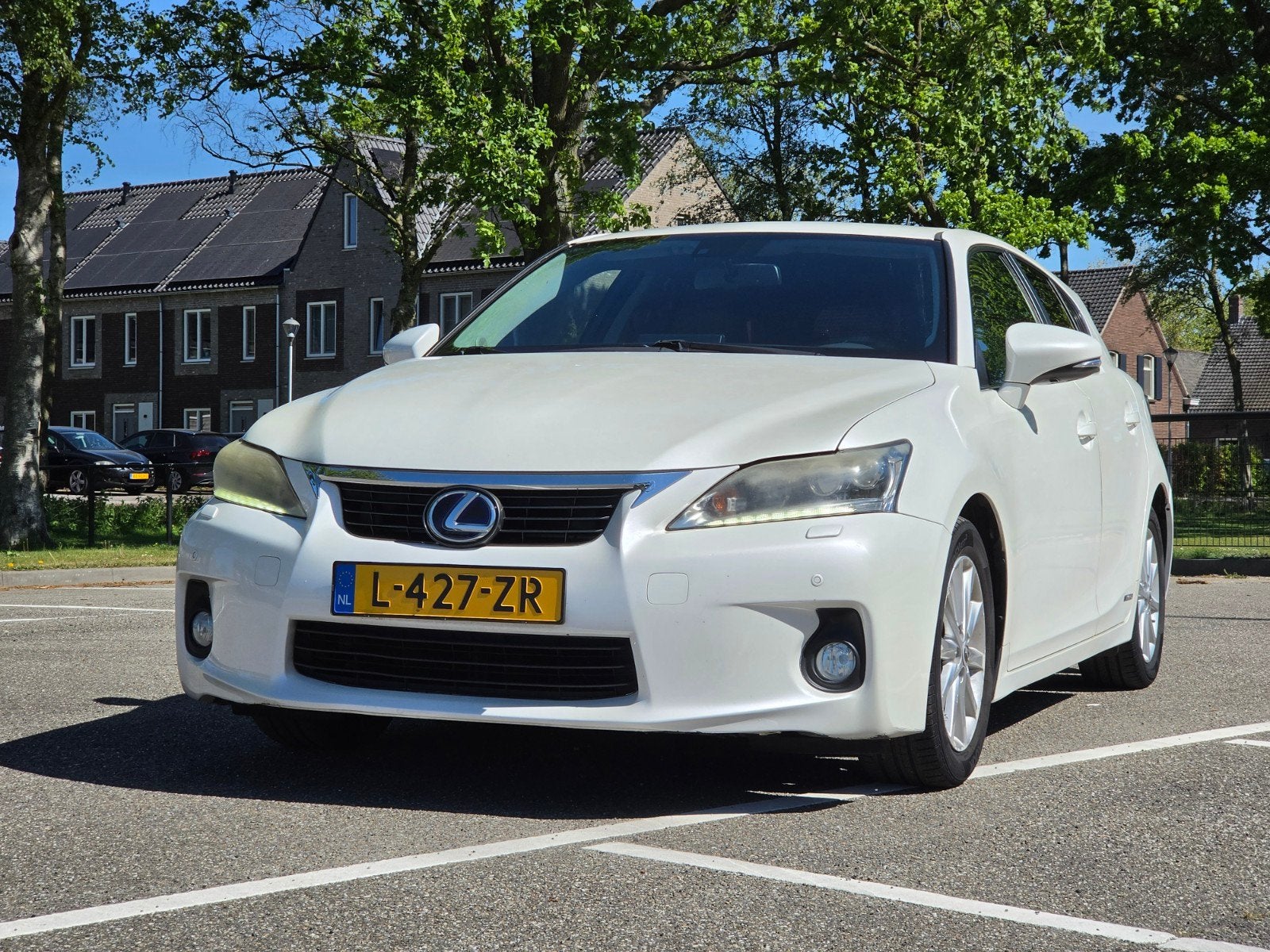 Lexus CT200h, Auto's, Lexus, Wit, Hybride Elektrisch/Benzine, CT-H, Te koop