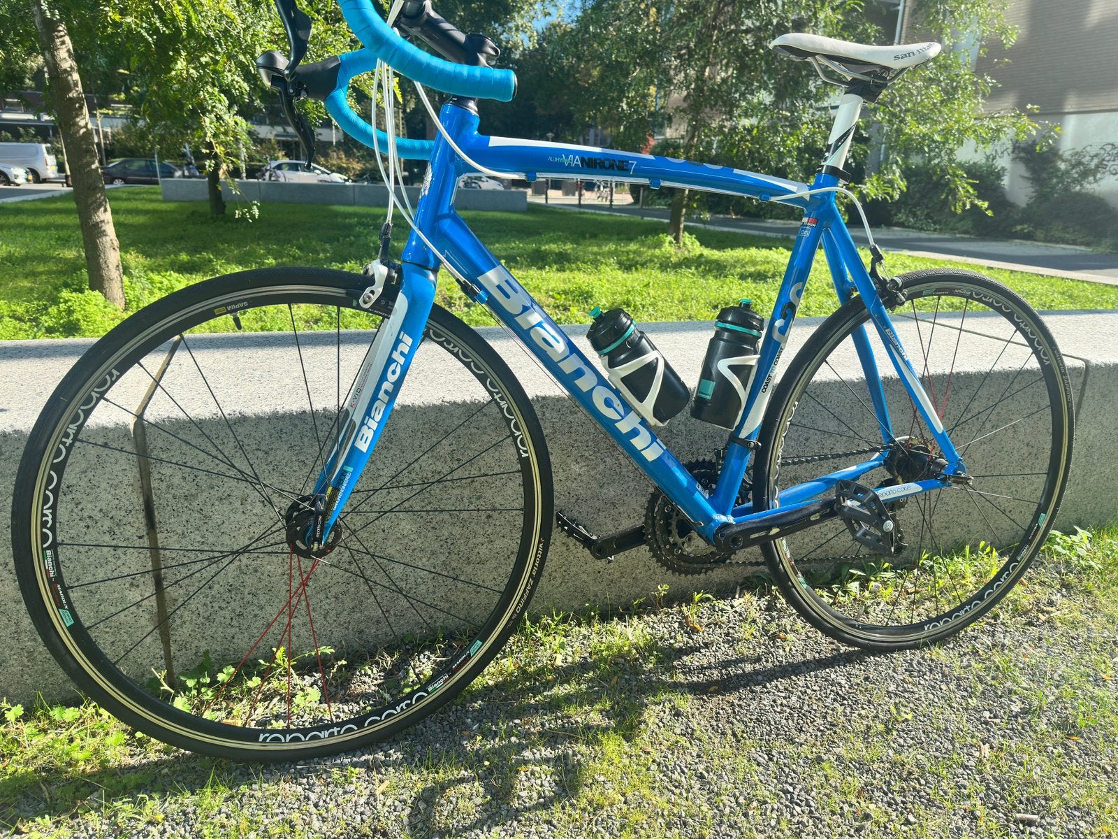 Bianchi road bike racefiets XL 61cm, Fietsen en Brommers, Carbon, Zo goed als nieuw, 57 tot 61 cm, Meer dan 20 versnellingen