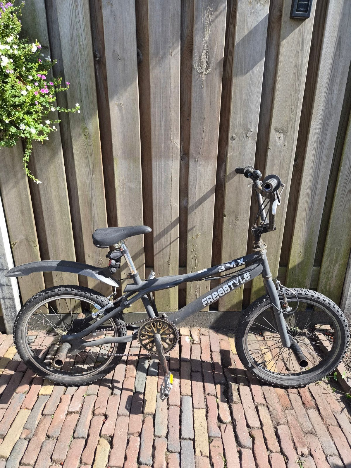 BMX Freestyle fiets, Ophalen, Gebruikt, Staal, Velgrem