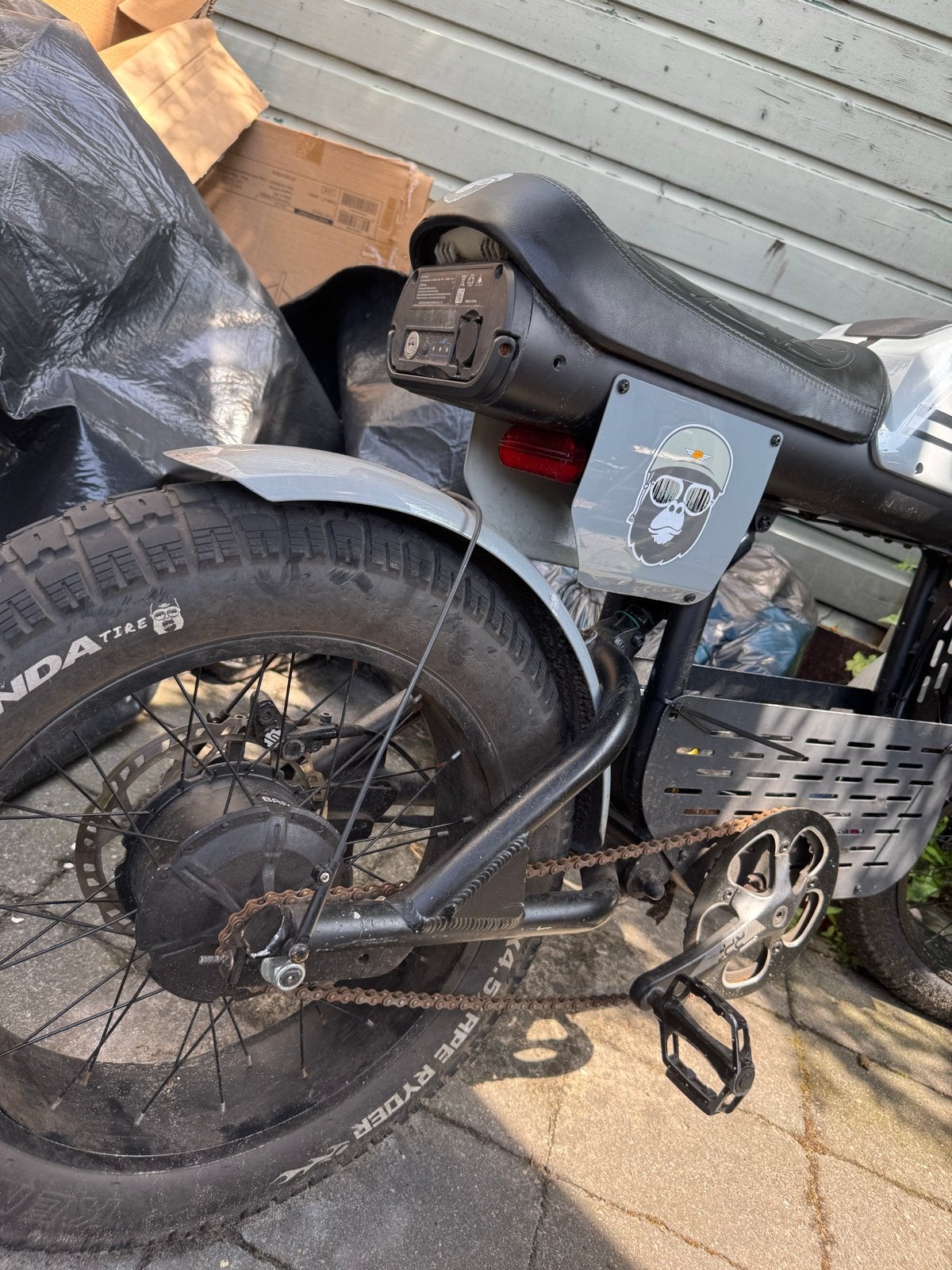 Ape Ryder Gibbon Fatbike E-bike, Gebruikt, 51 tot 55 cm, 50 km per accu of meer, Ophalen