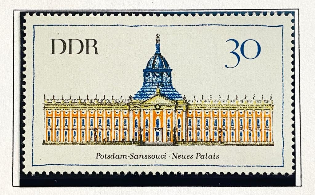 633. DDR 1968 postfris mi serie 1379/82 - Bouwwerken, Verzenden, DDR, Postfris