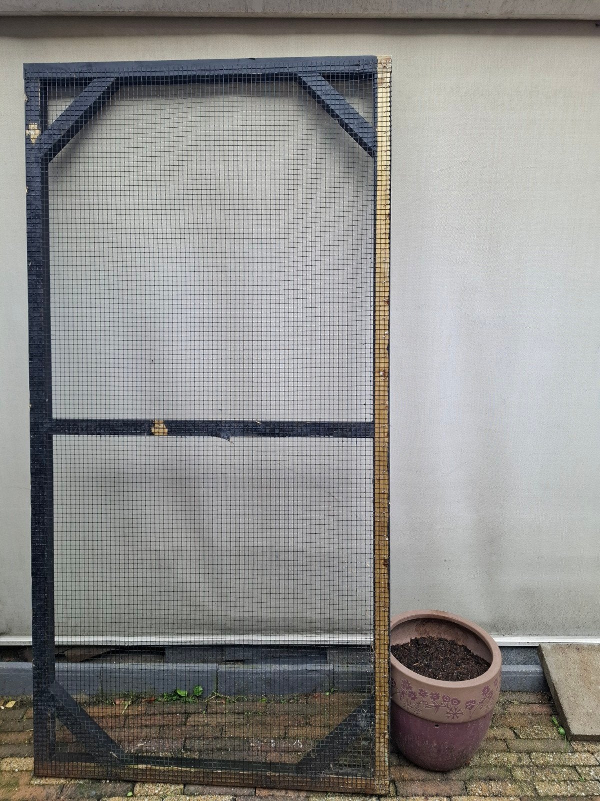 2 x VOILIERE PANEEL  € 27,50, Ophalen, Gebruikt, Hout, Volière