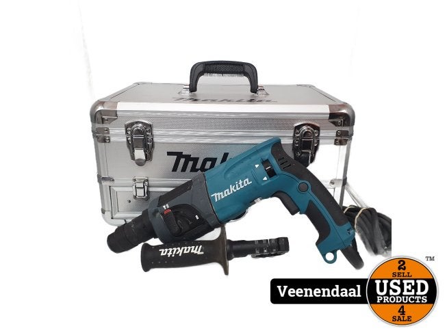 Makita HR2230 Boorhamer Compleet in Koffer in Nette Staat, Makita, Zo goed als nieuw, Support@makita.com, Makita Corporation, 3-11-8, Sumiyoshi-cho, 
Anjo, Aichi 446-8502
Japan