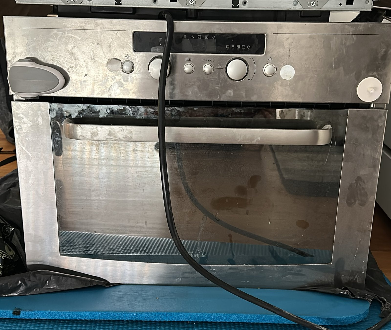 Inbouw oven met magnetronfunctie - Whirlpool, Witgoed en Apparatuur, 45 tot 50 cm, Whirlpool, Gebruikt, 60 cm of meer