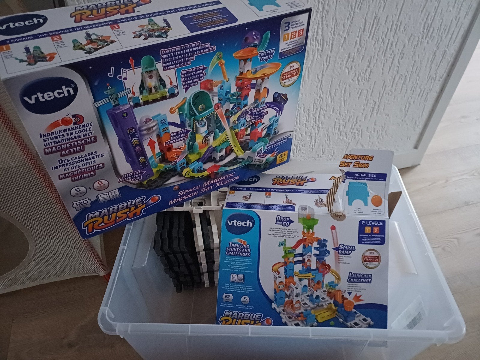 VTech Marble Rush XL300E & S100 - Zo goed als nieuw, Ophalen, Zo goed als nieuw, Overige merken