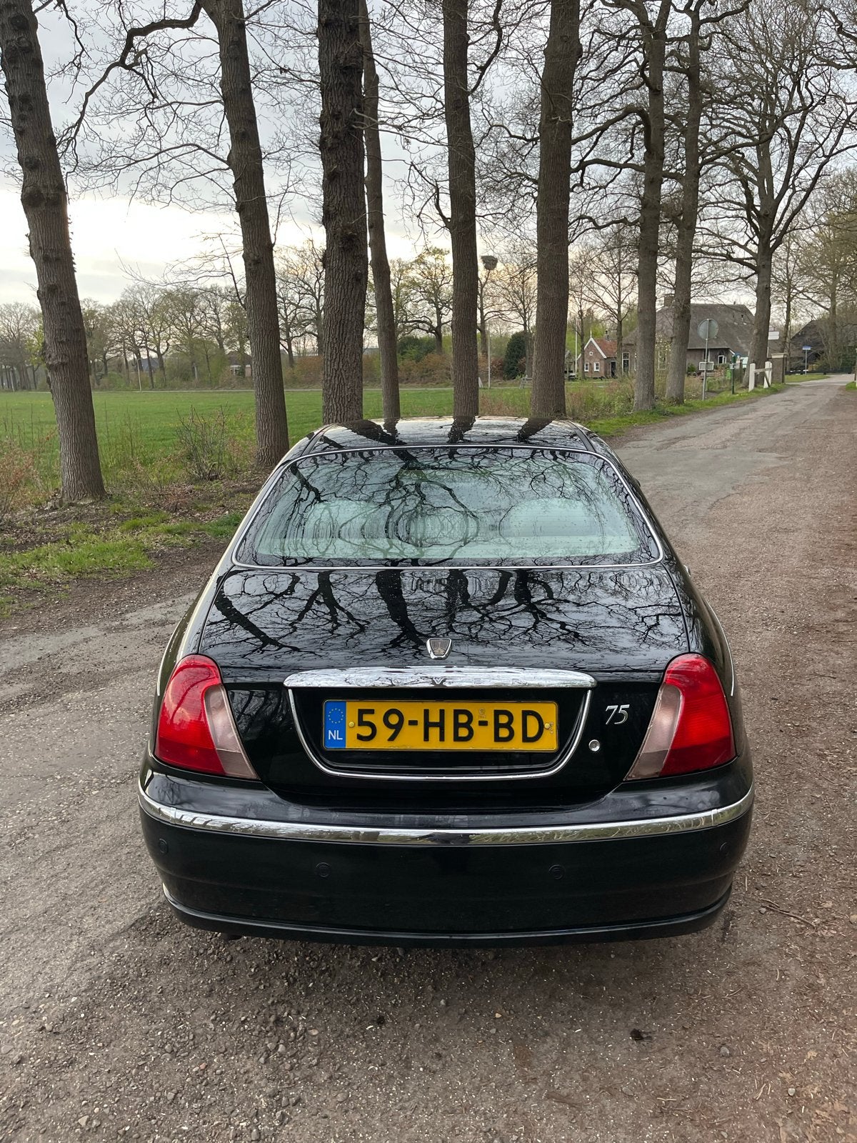 Rover 75 1.8 2001 Zwart, Auto's, Rover, Particulier, Benzine, C, Sedan, Handgeschakeld, Origineel Nederlands, Zwart, Voorwielaandrijving