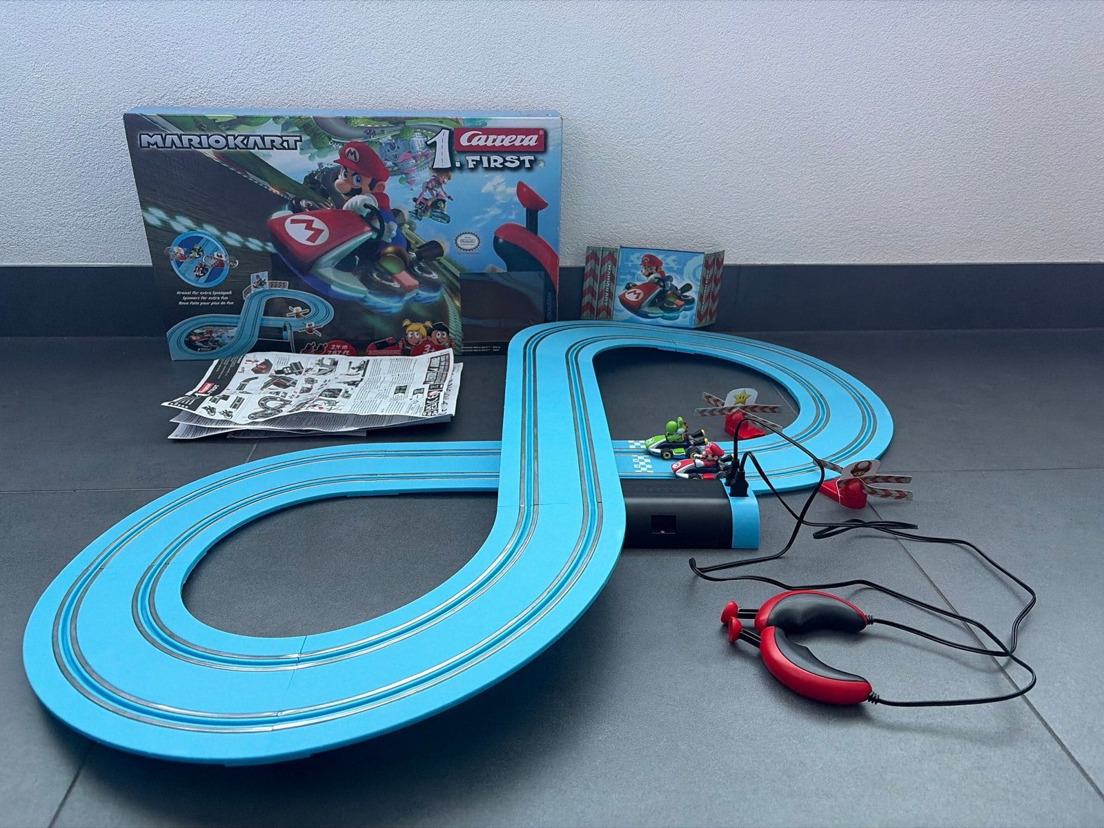 Carrera First Mario Kart Racebaan, Kinderen en Baby's, Carrera, Ophalen of Verzenden, Elektrisch, Racebaan