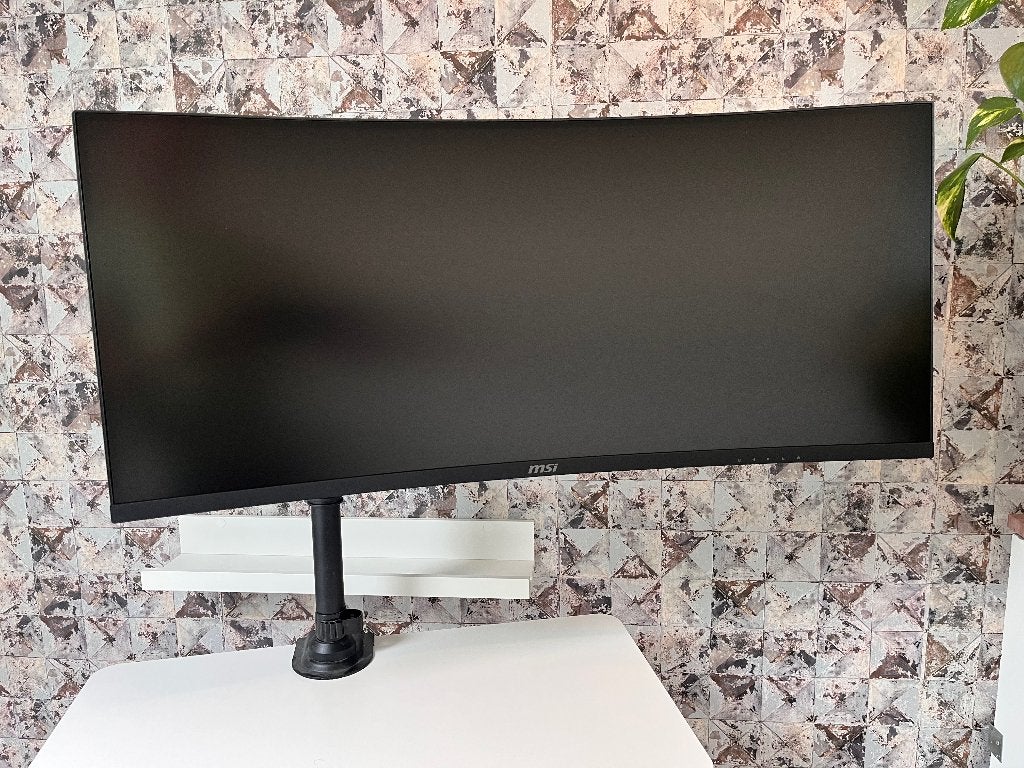 MSI optix mag342cqr 34 curved widescreen met gasveer beugel, Computers en Software, Monitoren, Zo goed als nieuw, 101 t/m 150 Hz