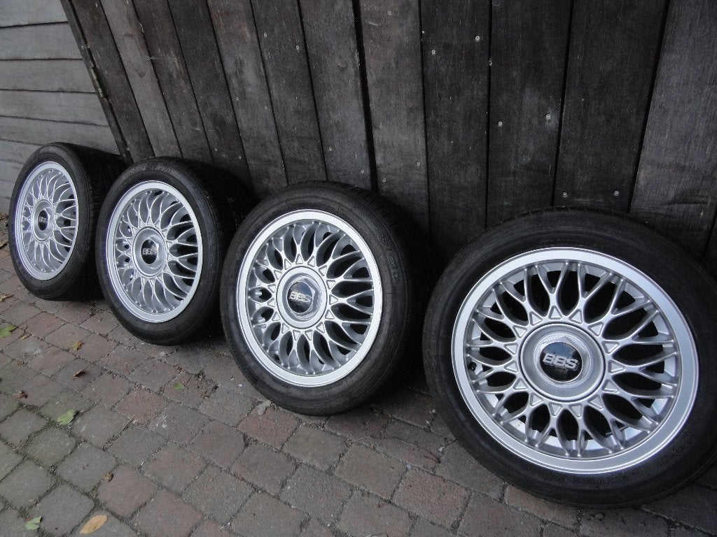 Volkswagen Golf MK3-GTI BBS alu velgen, zomerbanden 15 inch, Ophalen, Gebruikt, 15 inch, Banden en Velgen