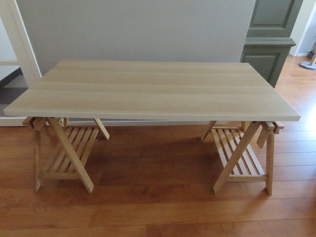 ikea burea LAGKAPTEN / MITTBACK, Huis en Inrichting, Bureaus, Ophalen, Gebruikt, In hoogte verstelbaar, 150 cm