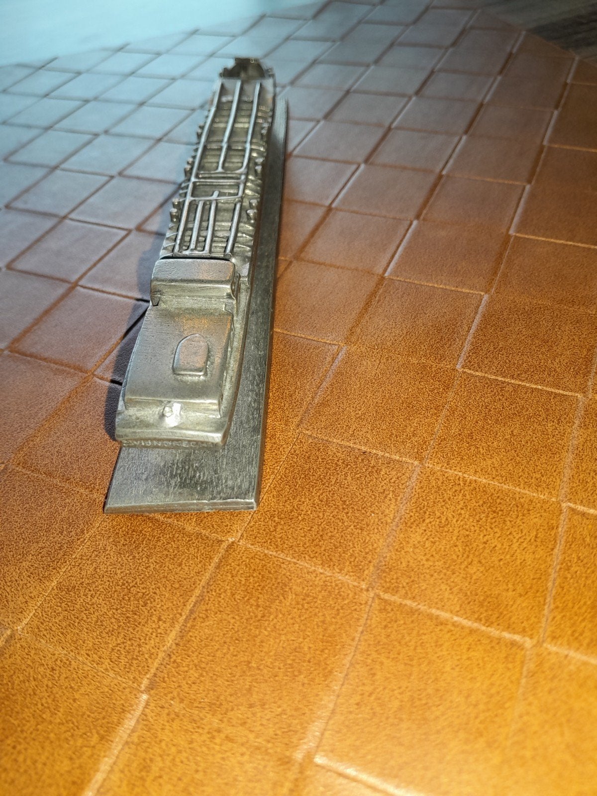 Vintage Tinnen Binnenvaartschip - 94% Tin, Ophalen of Verzenden