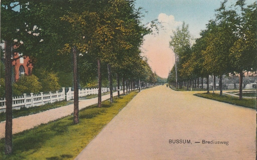 bussum- brediusweg, Ophalen of Verzenden, Voor 1920, Noord-Holland