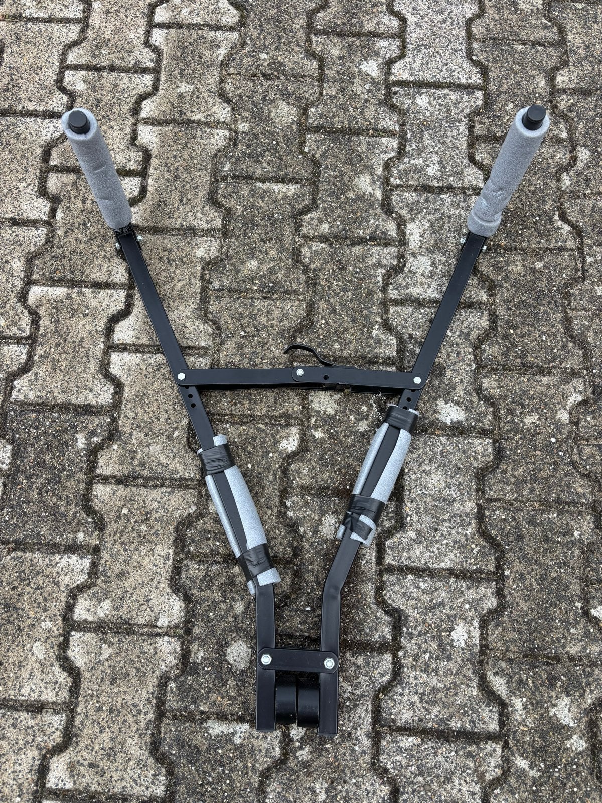 Opvouwbare fietsendrager voor trekhaak, Ophalen of Verzenden, Gebruikt