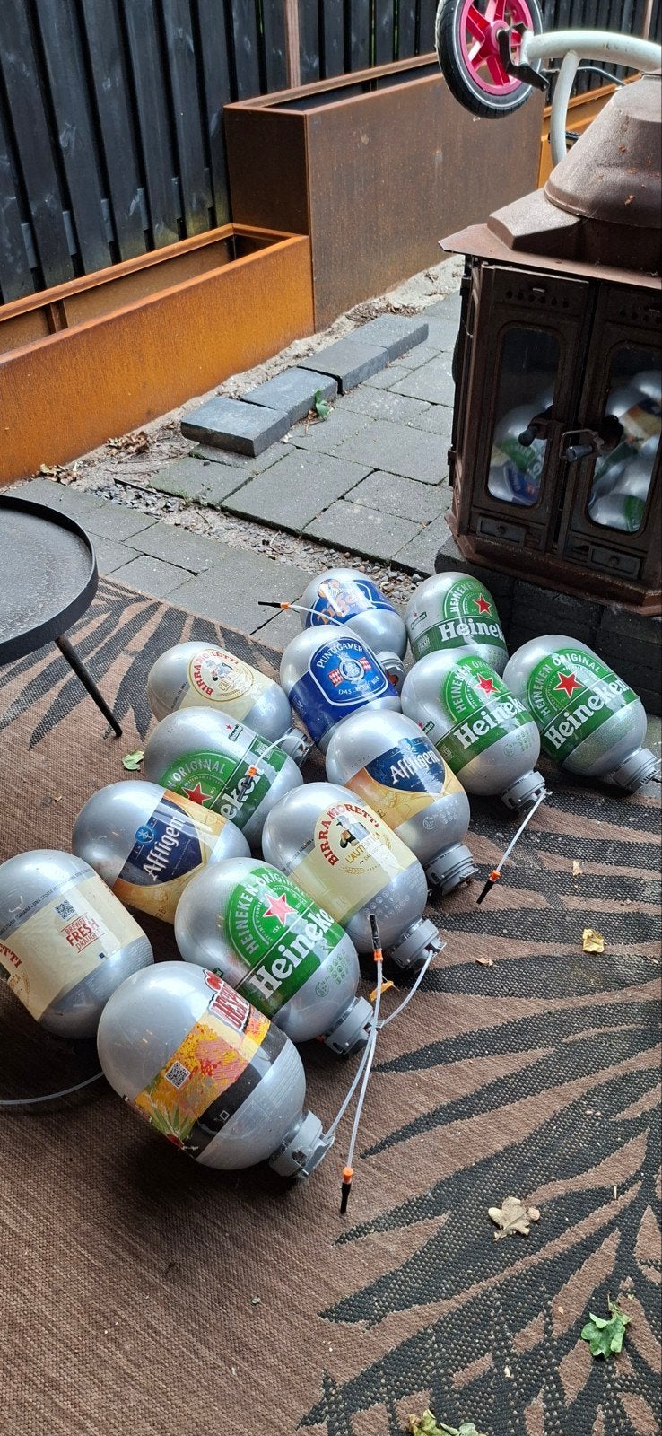 Lege bierfusten, Verzamelen, Ophalen of Verzenden, Overige typen