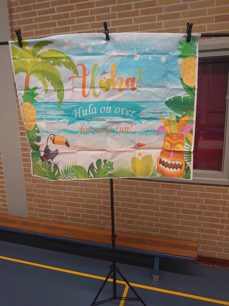Aloha / Hawaii Feestpakket – Tropisch Partypakket, Ophalen of Verzenden, Zo goed als nieuw, Feestartikel, Verjaardag