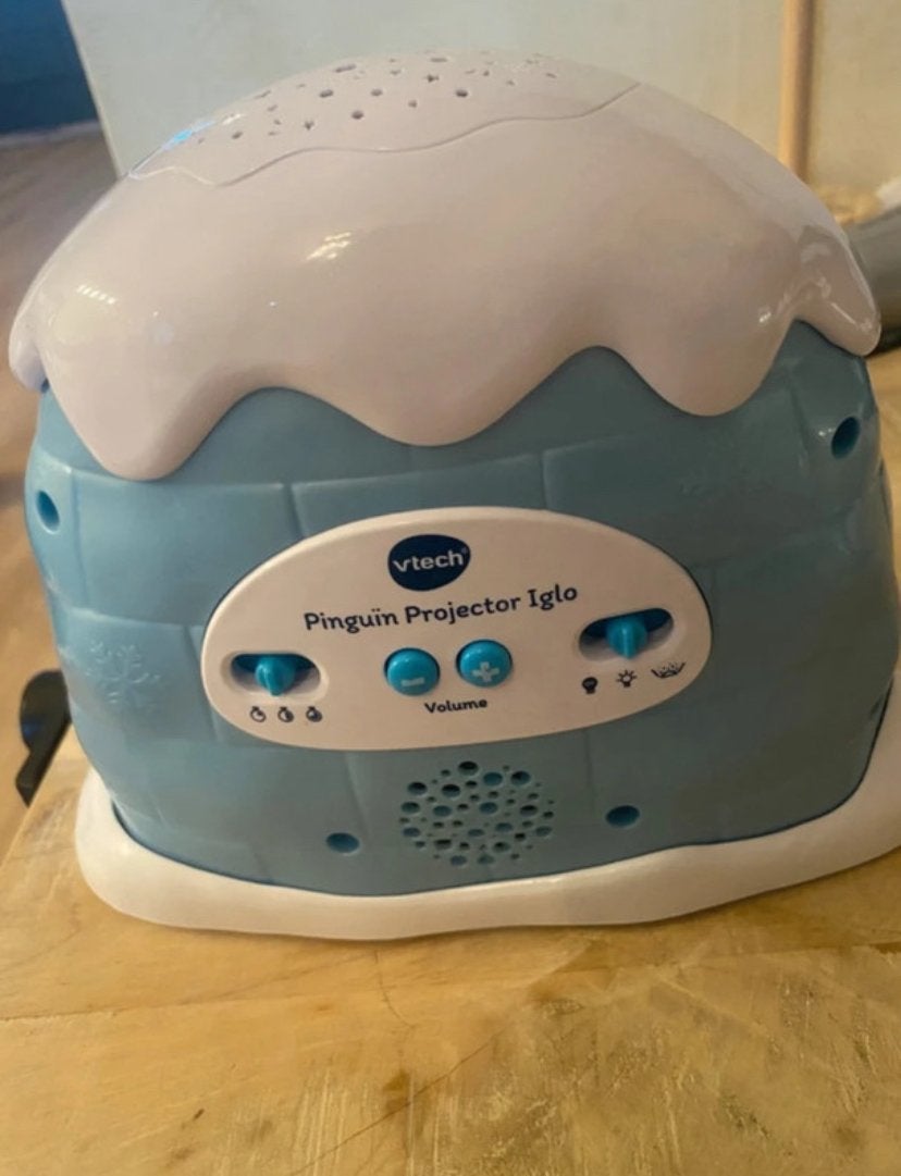 VTech Pinguïn Projector Iglo - Zo goed als nieuw, Ophalen of Verzenden, Zo goed als nieuw, Overige typen, Met licht