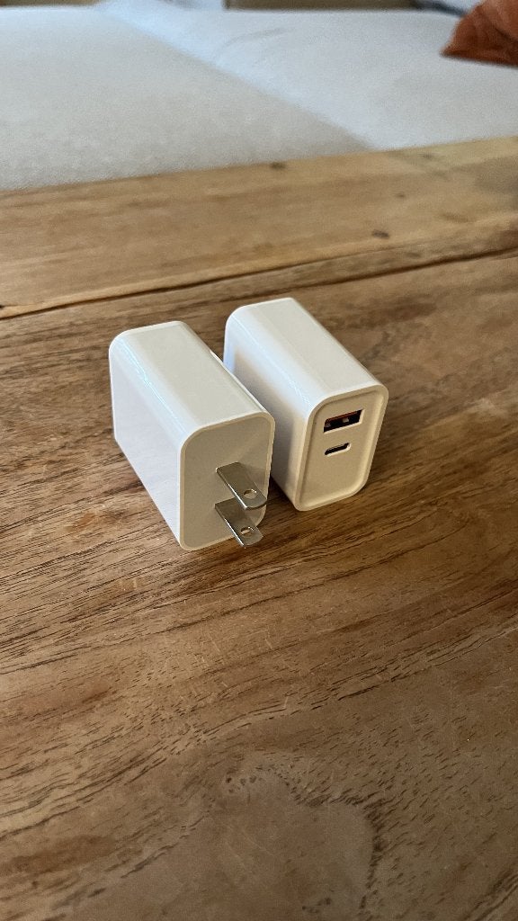 Reisstekker, adapter USA, USB A en C, Computers en Software, Pc- en Netwerkkabels, Ophalen of Verzenden, Zo goed als nieuw