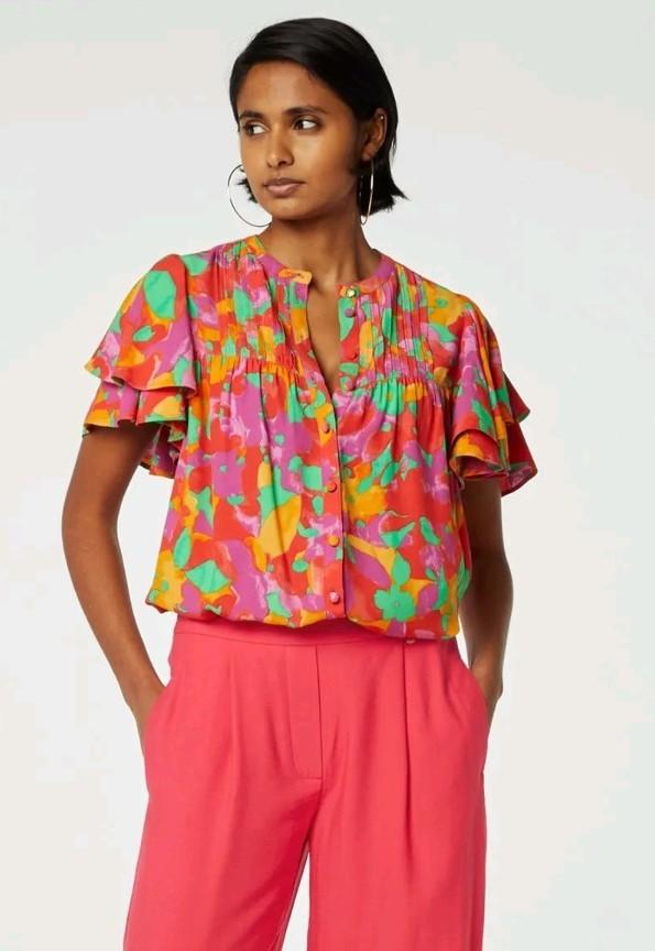 Fabienne Chapot Cooper blouse maat 38 *nieuw *, Fabienne Chapot, Ophalen of Verzenden, Nieuw, Maat 38/40 (M)