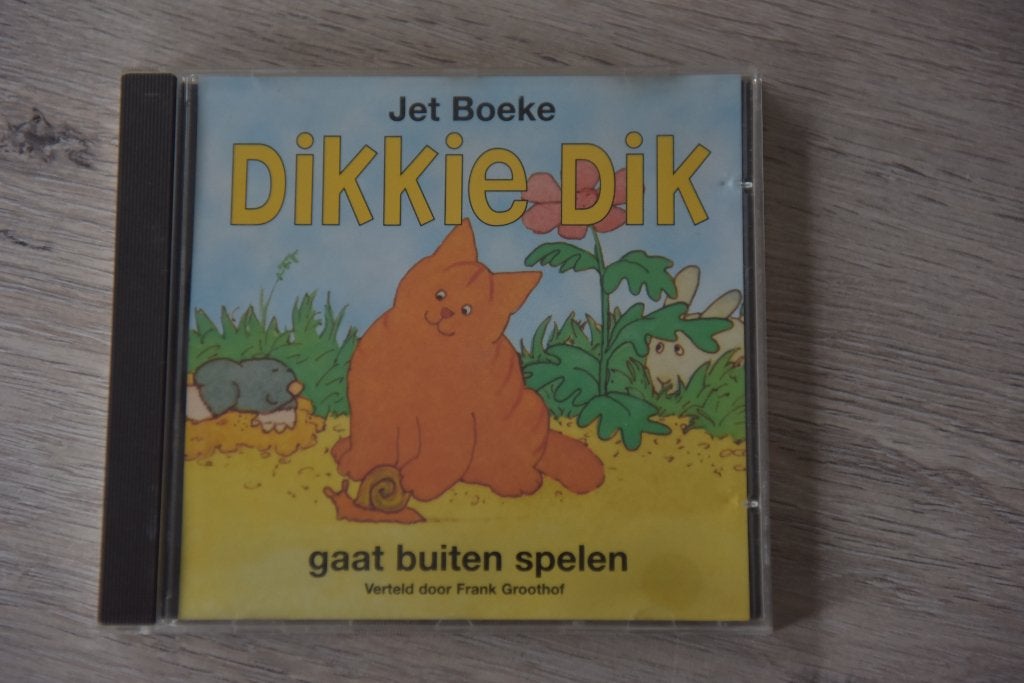 DIKKIE DIK - JET BOEKE - GAAT BUITEN SPELEN verteld door, Boeken, Luisterboeken, Verzenden, Jet Boeke, Cd, Kind
