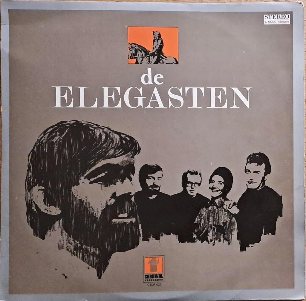 DE ELEGASTEN – De Elegasten ( LP 1969 Belpop/Folk ), Cd's en Dvd's, Vinyl | Nederlandstalig, Gebruikt, Levenslied of Smartlap